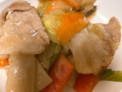 子供も食べられる回鍋肉風炒め